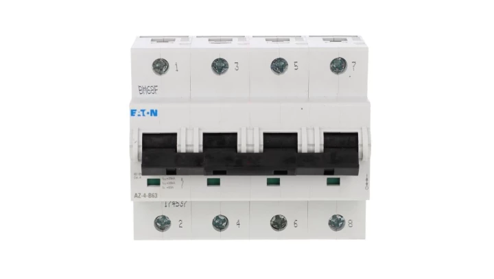 Wyłącznik nadprądowy 4P B 63A 25kA AC AZ-4-B63 174537