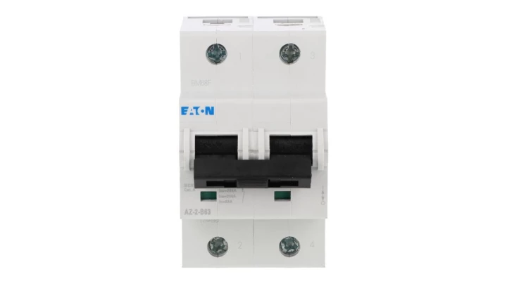 Wyłącznik nadprądowy 2P B 63A 25kA AC AZ-2-B63 174498