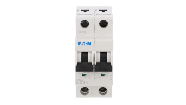 Wyłącznik nadprądowy 2P C 15A 15kA AC FAZ-C15/2 278759