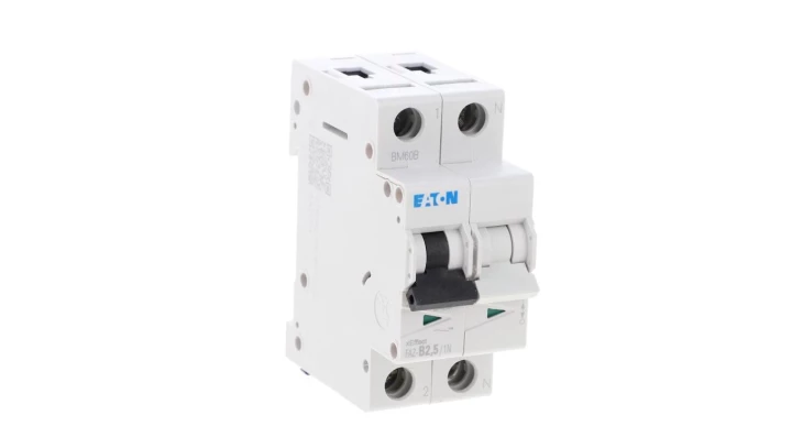 Wyłącznik nadprądowy 1P+N B 2,5A 15kA AC FAZ-B2,5/1N 278637
