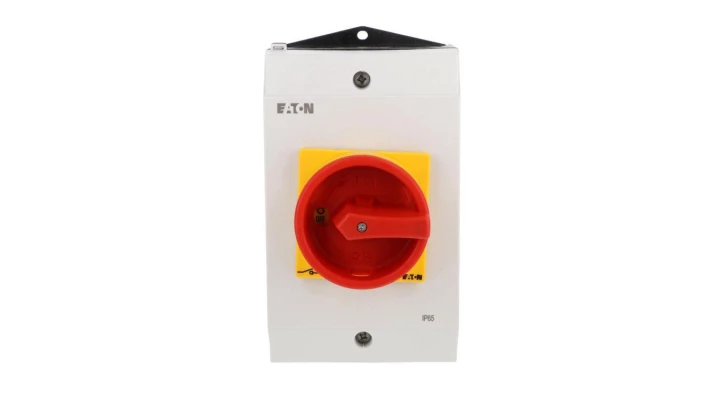 Rozłącznik 40A 3P 1Z+1R w obudowie IP65 czarna rączka z blokadą P1-40/I2/SVB/HI11 199910
