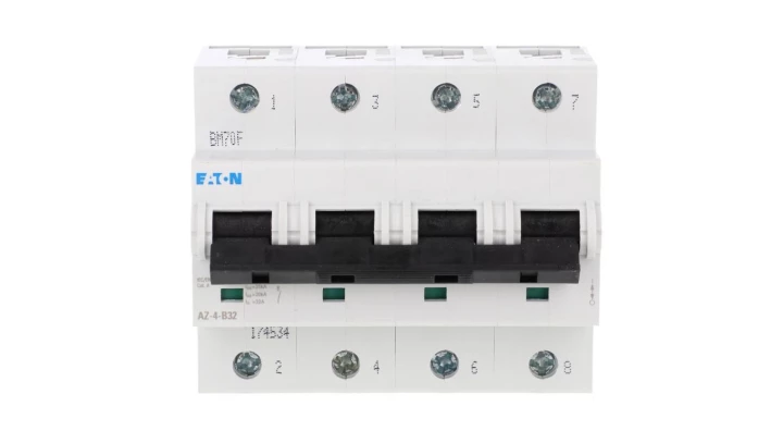 Wyłącznik nadprądowy 4P B 32A 25kA AC AZ-4-B32 174534