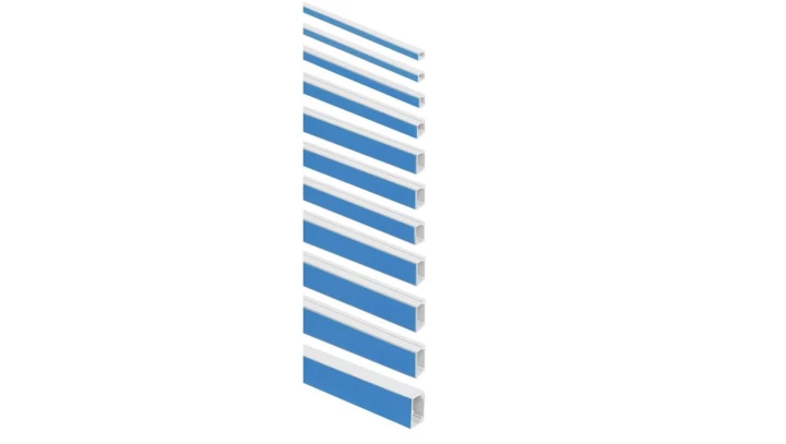 Listwa elektroinstalacyjna (korytko kablowe) 15x10mm z taśmą dwustronną 1szt=2m