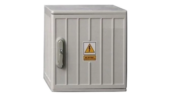 RLT44 Obudowa termoutwardzalna 40x40 pusta IP 44 rozdzielnia elektryczna złącze kablowe rozdzielnica budowlana 400x400x250