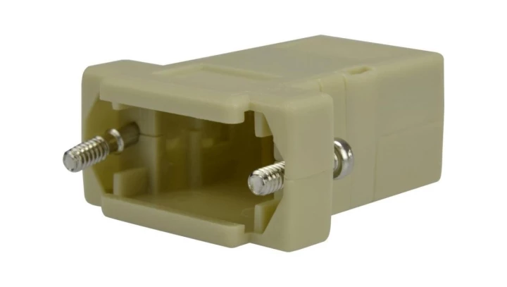 Obudowa złącza D-Sub 9-pin plastikowa szara na kabel 43.5078