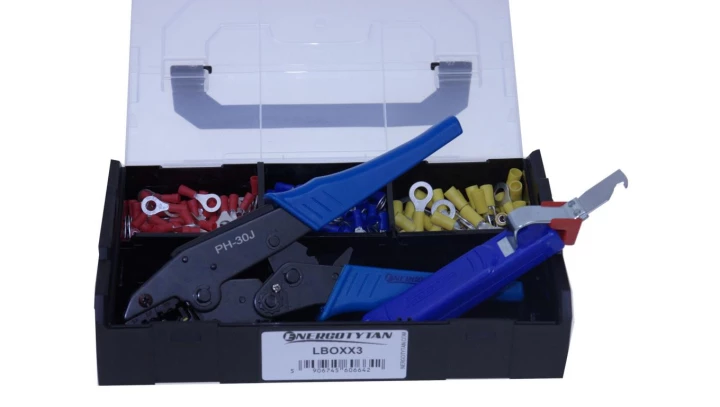 Zaciskarka do końcówek i tulejek izolowanych 0,5-6mm2 / LBOXX3 ZESTAW WALIZKOWY ENERGOTYTAN