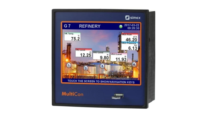 Wielokanałowy rejestrator - regulator PID autotuning/progowy - Wejścia RTD+cyfrowe, wyjścia SSR – RS-485 Modbus Master - CMC-141