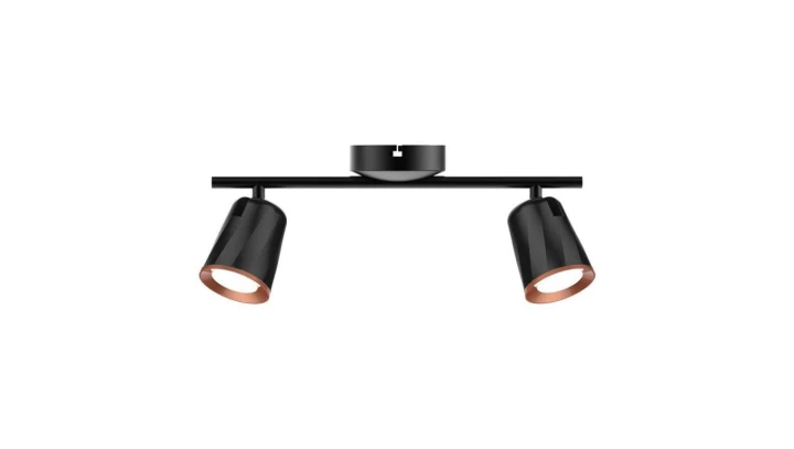 Lampa Ścienna LED 10W 1080lm 3000K IP20 Czarny 218255