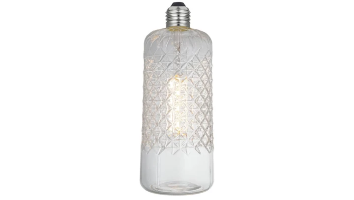 ŻARÓWKA DECO CRISTAL DEMETRA CLEAR E27 6 W 2700K