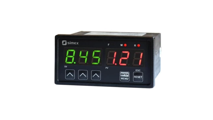 Licznik elektroniczny tablicowy – dwie wartości - wejście 10-30V DC liczące – 2xREL przekaźnik – RS-485 – dozownik - SLN-94