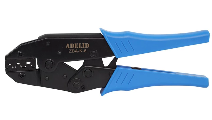 ZACISKARKA PRASKA KONEKTORÓW NIEIZOLOWANYCH KABLI 0,5 mm² - 6 mm² ZBA-K-6
