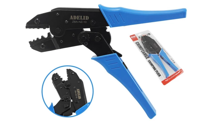 ZACISKARKA PRASKA DO TULEJEK NIEIZOLOWANYCH KABLI 1,5 - 10,0 mm2 ZBA-NZ-10