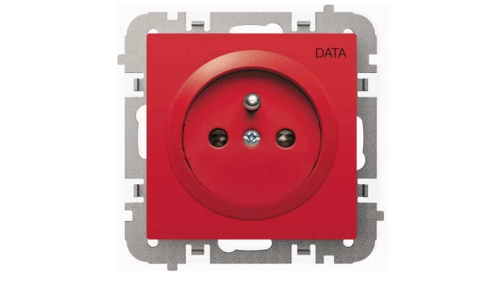 SANTRA gniazdo DATA bez ramki podtynkowe biały 4142-10