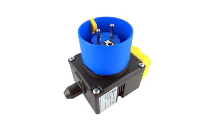 20P2652, Wyłącznik do maszyn, 1 fazowy z wtykiem zasilającym