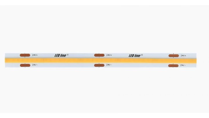 LED line Taśma COB 480 diod/m ciągła linia 24V 6000K 18W 5 lat gwar. /5m/