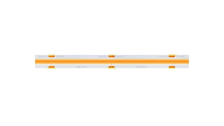 LED line PRIME taśma LED ciągła linia 528 COB 24V 4000K 14W /5m/ 5 lat gwar.