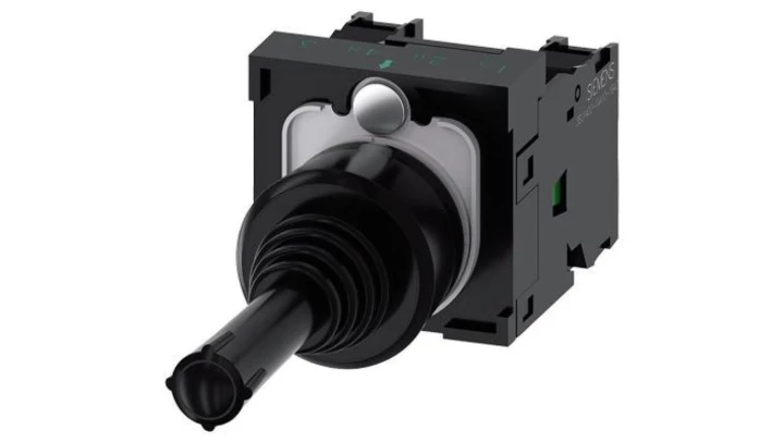 Joystick 2 kierunkowy kompletny poziomo 22mm tworzywo bez samopowrotu 2Z bez blokady dżojstik SIRIUS ACT 3SU1100-7AA10-1NA0