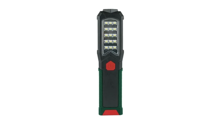 Naświetlacz akumulatorowy LED 400lm, 6500K, 1800MAh, 3 tryby + magnes, ziel-czar / 47109