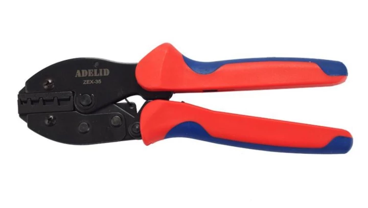 Zaciskarka praska kabli tulejek Adelid ZEX-35 1 mm² - 35 mm² ZEX-35