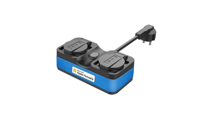 Inteligentna listwa zasilająca WiFi Meross MSS620HK zewnętrzna, IP44 (HomeKit)