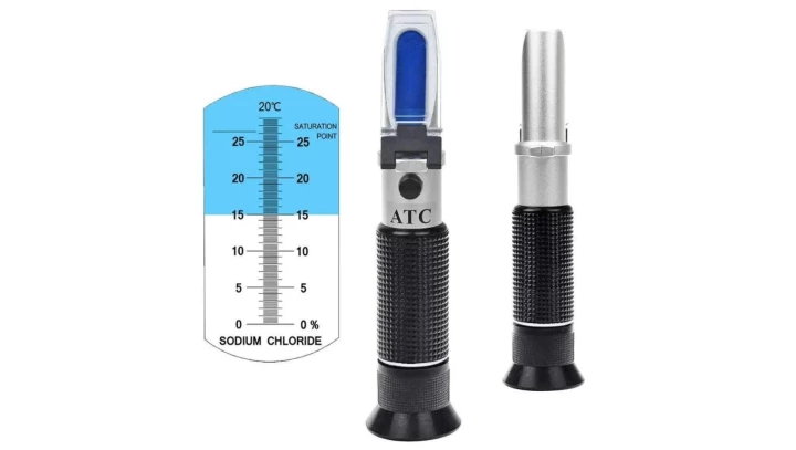 Salimetr Refraktometr do solanek MISKAS-SAL