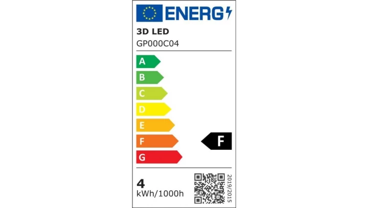 Żarówka LED 4W GU10 340lm Ciepła 3000K / GP000C04
