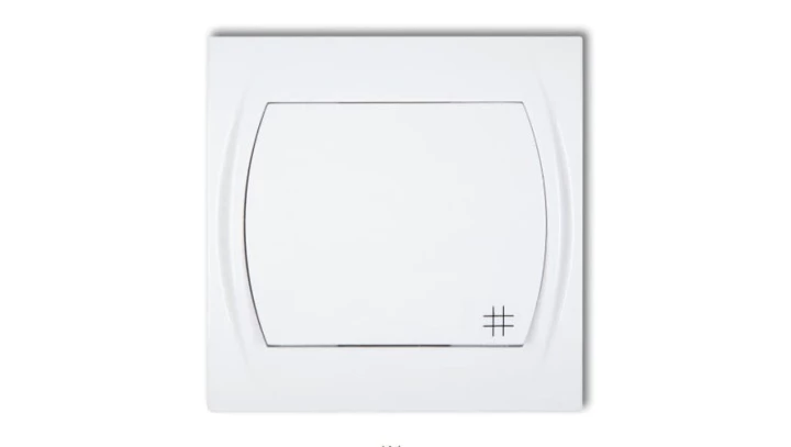 LOGO Łącznik krzyżowy biały LWP-6