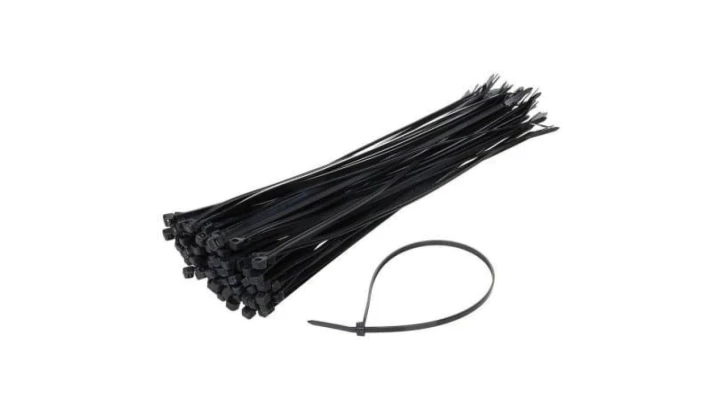 Opaska kablowa Czarna 200*3.6mm opak: 100szt.