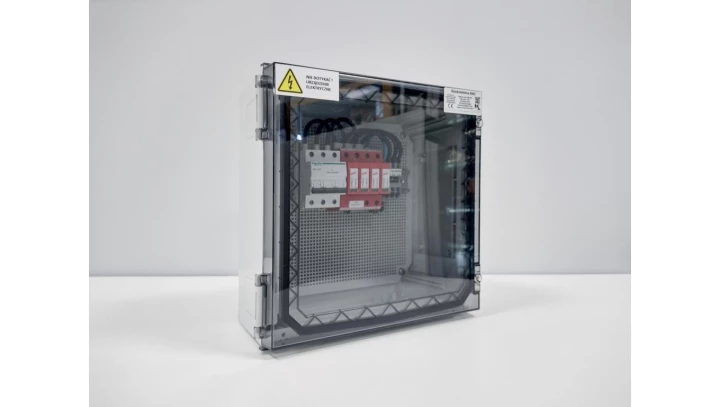 Rozdzielnica AC TYP34.1 - RAC34.1/3F/B40A/T2/UV do 13-20kW - SCHNEIDER K60N-B40-3 / IP66 / IP67 / 1000V AC / 1500V DC / ZEW.