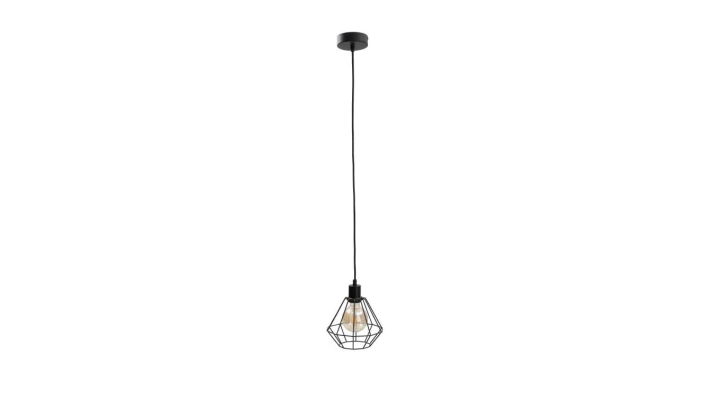 Lampa wisząca loftowa 1xE27 FOSKAL BLACK