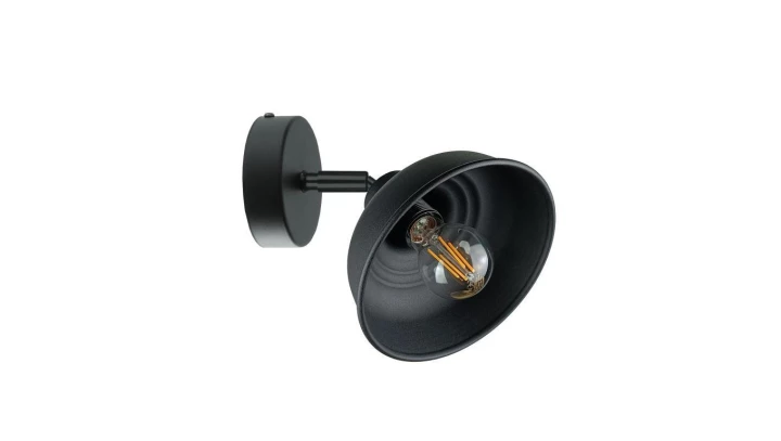 Spot nowoczesny 1xE27 FAUN BLACK
