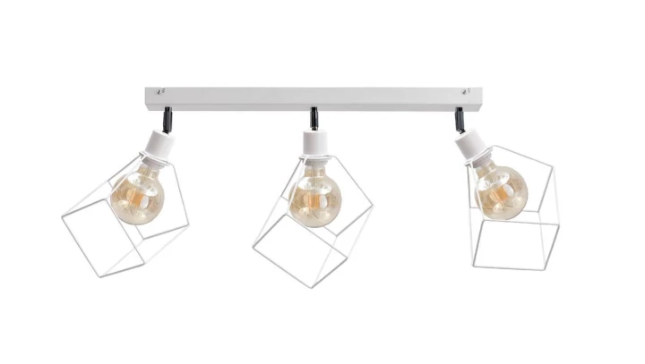 Spot loftowy 3xE27 RUBEN WHITE