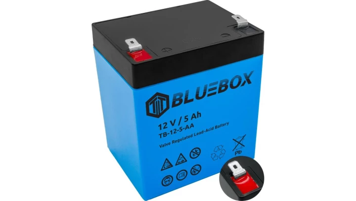 BLUEBOX Akumulator VRLA AGM 12V 5Ah