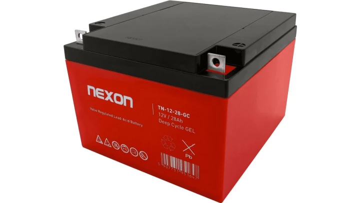 Akumulator żelowy TN-GEL-28 12V 28Ah - głębokiego rozładowania i pracy cyklicznej TN-GEL28