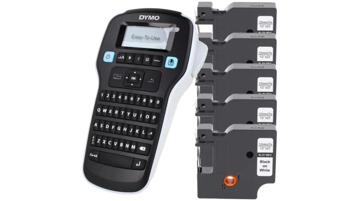 Drukarka DYMO Label Manager LM160 + 5 x zamiennik taśmy 45013