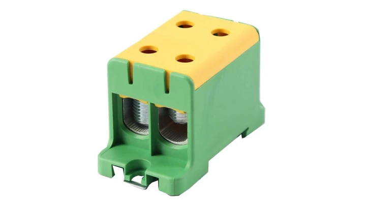 Złączka uniwersalna (Al/Cu) ETB 95/1x2 - żółto-zielona