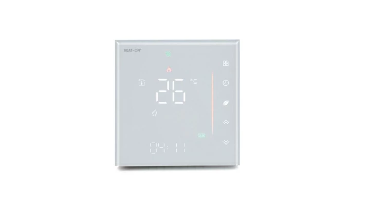 Termostat p/t sterownik cyfrowy Premium z WIFI 16A HEAT-ON GLASS biały HO-402