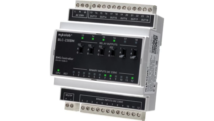 Sterownik programowalny BACnet MS/TP BLC-230BM