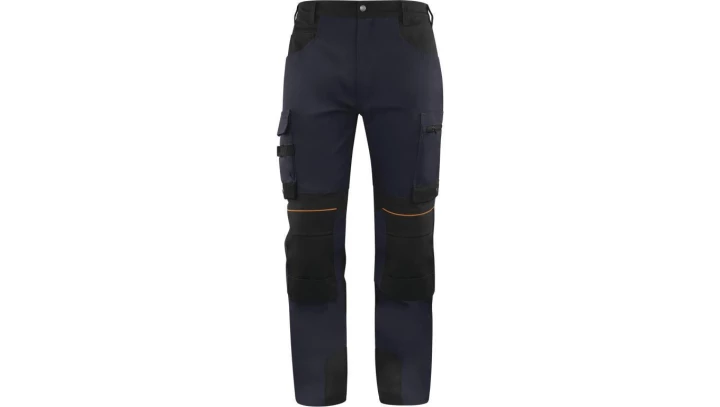Spodnie robocze MACH 5 z bawełny/poliestru M5PA3STR, kolor: granatowo-czarny, rozmiar: M / M5PA3STRMNTM
