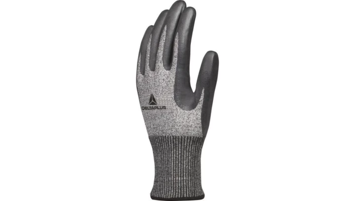 Rękawica dziana ECONOCUT, powlekana nitrylem - ścieg 13 - x3 pary VENICUTD07, kolor: szaro-czarny, rozmiar: 8 / VECUTD07GRG308