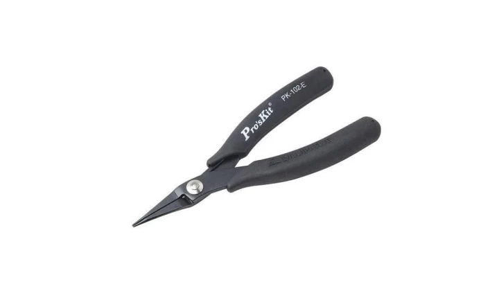 Szczypce kombinerki do montażu, demontażu elementów elektronicznych 145mm 1PK-102E