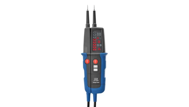Tester napięcia kat.III 1000V kat.IV 600V wskaźnik LED 12-1000V Test wyłącznika RCD Wskaźnik wirowania faz DT-9330