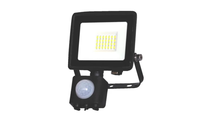 Oprawa reflektor Floodlight Slim G9 z czujnikiem ruchu 20W LED, 1900lm, 4000K, grafitowa / 47965
