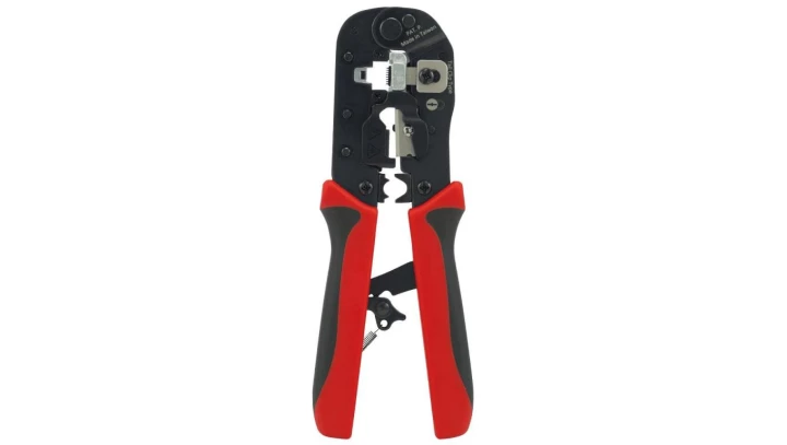 Zaciskarka wtyków 8p8c RJ-45 ekranowanych 190mm HT-582QR