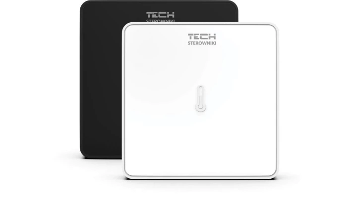 SINUM C-8r Czujnik pokojowy bezprzewodowy kolor czarny