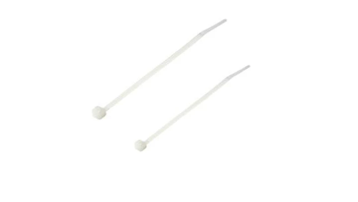 Opaska taśma trytytka zaciskowa kablowa 120x3,2mm biała 100szt / 08270
