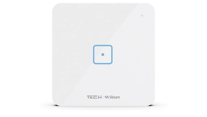 SINUM WS-01 Włącznik jednopolowy kolor biały