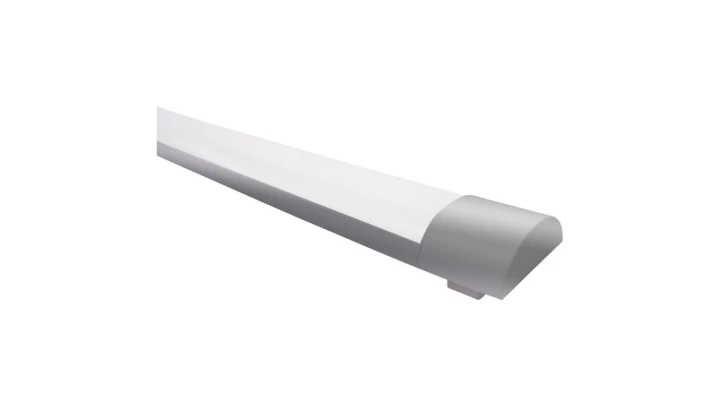 Oprawa sufitowa Cristal 35W LED, 4550lm, 4000K, L:120cmW:8cm, biała/srebrna / 11321