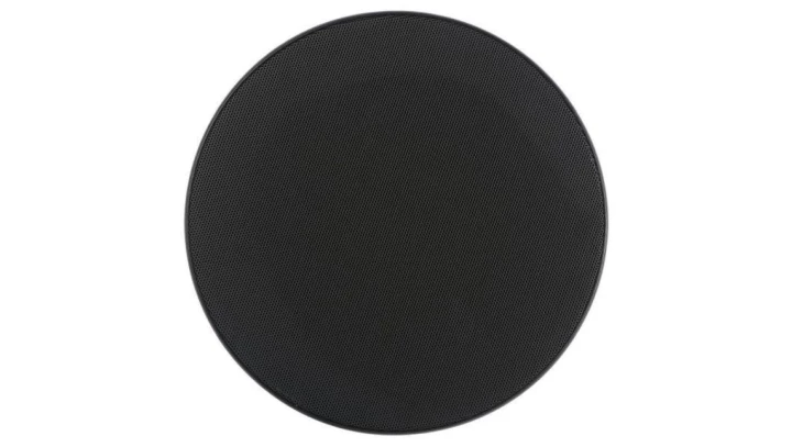 Głośnik sufitowy FAMA 8 z czarną, okrągłą maskownicą