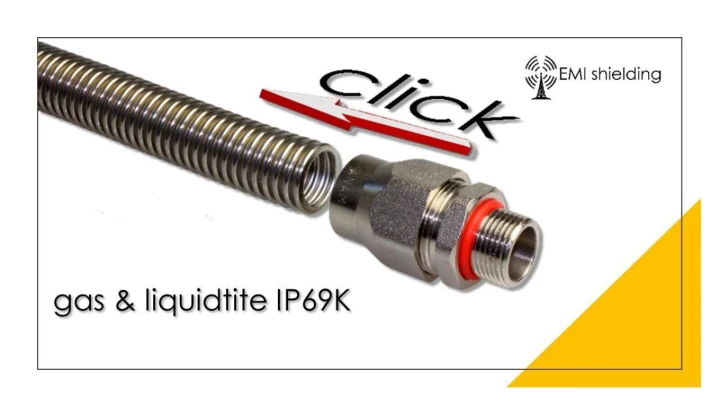 Dławnica ANAFLEX-CLICK do węża Anaflex DN25 IP 69 M32x1,5 842.032.0 /1szt./